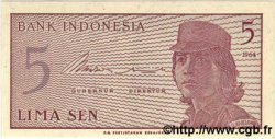 5 Sen INDONÉSIE  1964 P.091 NEUF