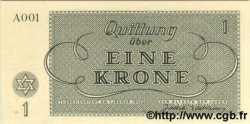 1 Krone ISRAËL Terezin / Theresienstadt 1943 WW II.701 NEUF