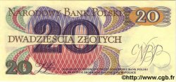 20 Zlotych POLOGNE  1982 P.149 NEUF