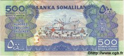 500 Schillings SOMALILAND  1996 P.06b NEUF