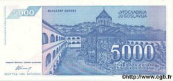 5000 Dinara YOUGOSLAVIE  1994 P.141 NEUF