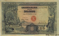 50000 Reis PORTUGAL  1910 P.110 TTB