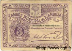 3 Centavos PORTUGAL Azambuja 1921  TTB