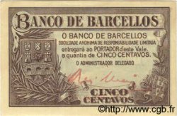 5 Centavos PORTUGAL Barcellos 1922  SUP
