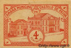 4 Centavos PORTUGAL Castelo De Paiva 1920  TTB