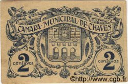 2 Centavos PORTUGAL Chaves 1918  TTB