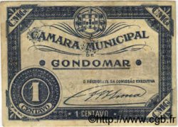 1 Centavo PORTUGAL Gondomar 1920  TB+