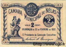 2 Centavos PORTUGAL Nelas 1922  SPL