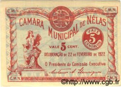5 Centavos PORTUGAL Nelas 1922  SPL
