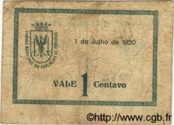 1 Centavo PORTUGAL Penafiel 1920  TB