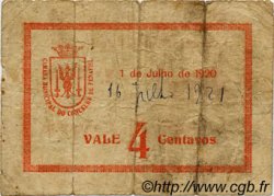 4 Centavos PORTUGAL Penafiel 1920  B