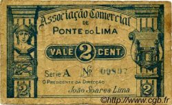 2 Centavos PORTUGAL Ponte De Lima 1920  B+