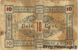 10 Centavos PORTUGAL Famalicao, Pinto & C. 1920  TB