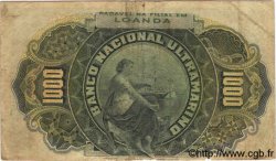 1000 Reis ANGOLA Loanda 1909 P.027 TB