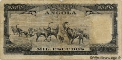 1000 Escudos ANGOLA  1956 P.091 B