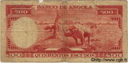 500 Escudos ANGOLA  1962 P.095 B+