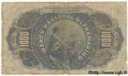 1000 Reis CAP VERT  1909 P.04a B