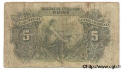5 Escudos GUINÉE PORTUGAISE  1944 P.025 B