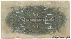 1 Libra MOZAMBIQUE Beira 1919 P.R06c B+