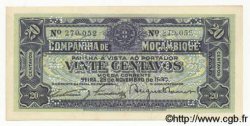 20 Centavos MOZAMBICO Beira 1933 P.R29 FDC