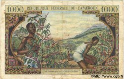 1000 Francs CAMEROUN  1962 P.12a TB