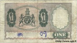 1 Pound IRLANDE DU NORD  1937 P.155 TB