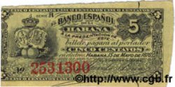 5 Centavos CUBA  1876 P.029b SUP