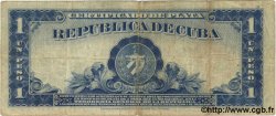 1 Peso CUBA  1934 P.069a TB