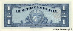 1 Peso CUBA  1960 P.077b SPL