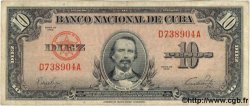 10 Pesos CUBA  1949 P.079a TB+