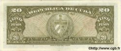 20 Pesos CUBA  1949 P.080a SUP