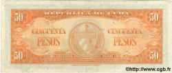 50 Pesos CUBA  1950 P.081a TTB