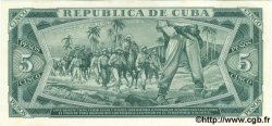 5 Pesos Spécimen CUBA  1964 P.095bs SPL