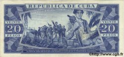 20 Pesos CUBA  1964 P.097b TTB+