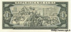 1 Peso Spécimen CUBA  1970 P.102as NEUF