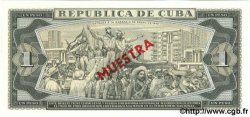 1 Peso Spécimen CUBA  1986 P.102c NEUF