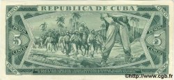 5 Pesos CUBA  1972 P.103b SUP