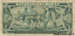 5 Pesos CUBA  1985 P.103c pr.TB