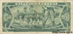 5 Pesos CUBA  1986 P.103c pr.TB