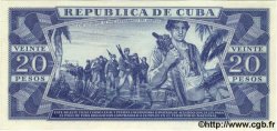 20 Pesos Spécimen CUBA  1971 P.105as NEUF