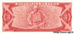 3 Pesos CUBA  1984 P.107a NEUF