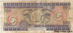500 Francs BURUNDI  1979 P.34 TB