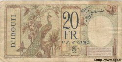 20 Francs DJIBOUTI  1928 P.07A TTB