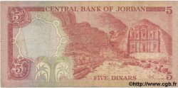 5 Dinars JORDANIE  1975 P.19b B à TB