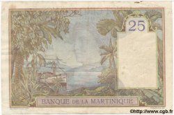 25 Francs MARTINIQUE  1938 P.12 pr.TTB