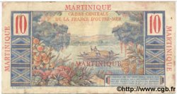10 Francs Colbert MARTINIQUE  1947 P.28 TB+