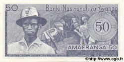 50 Francs RWANDA  1976 P.08d NEUF