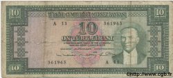 10 Lira TURQUIE  1930 P.156 B