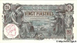 20 Piastres Essai INDOCHINE FRANÇAISE Haïphong 1907 P.017a SPL