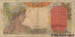 100 Piastres FRANZÖSISCHE-INDOCHINA  1947 P.082a fS